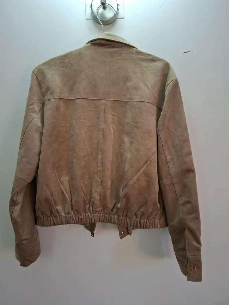 Chaqueta de gamuza marrón Zara - 3