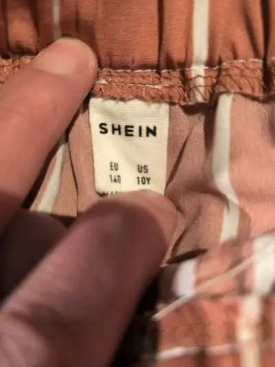 Shorts niña a rayas rosados - miniatura 2