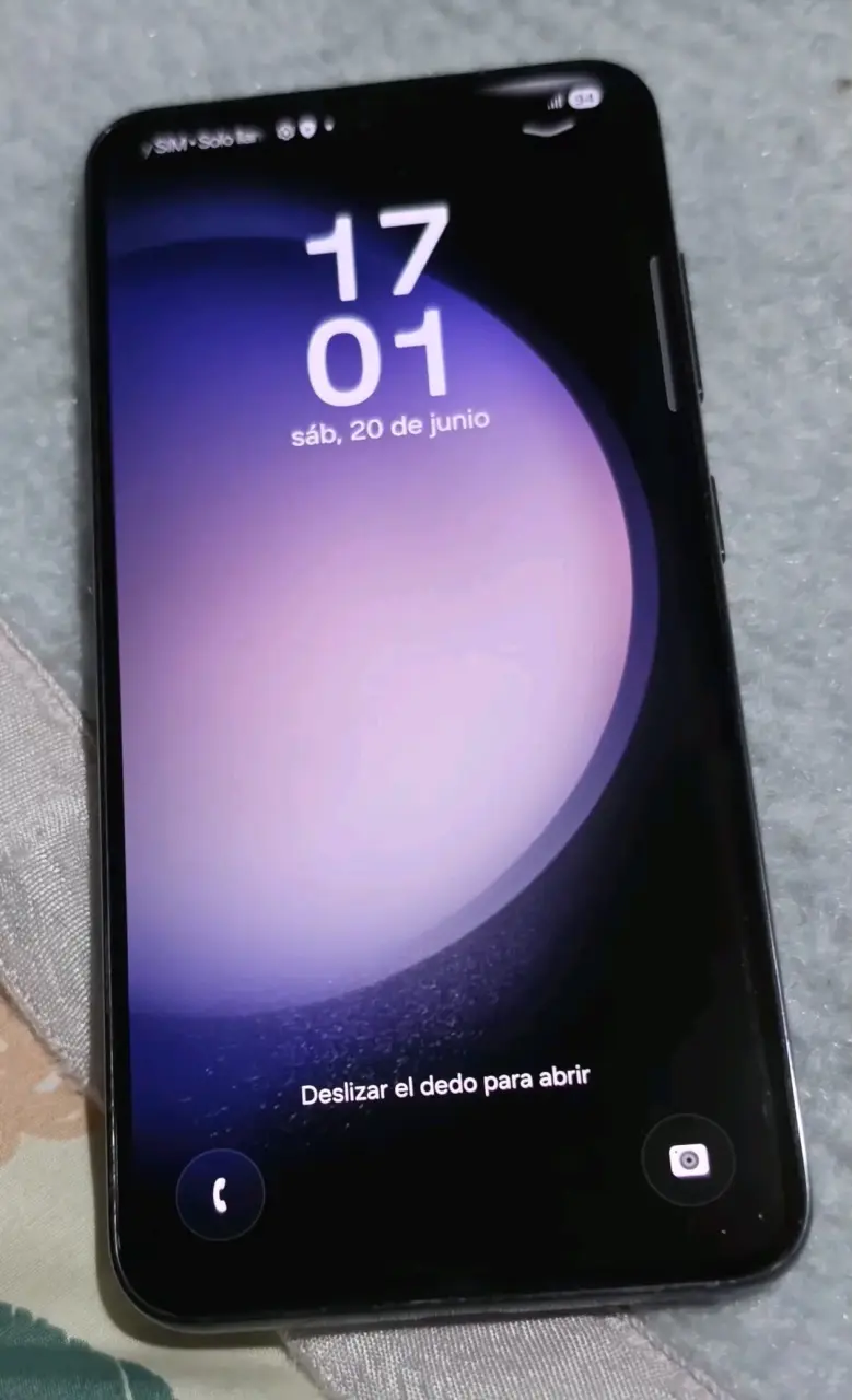 Smartphone Samsung s23  gris oscuro - 3