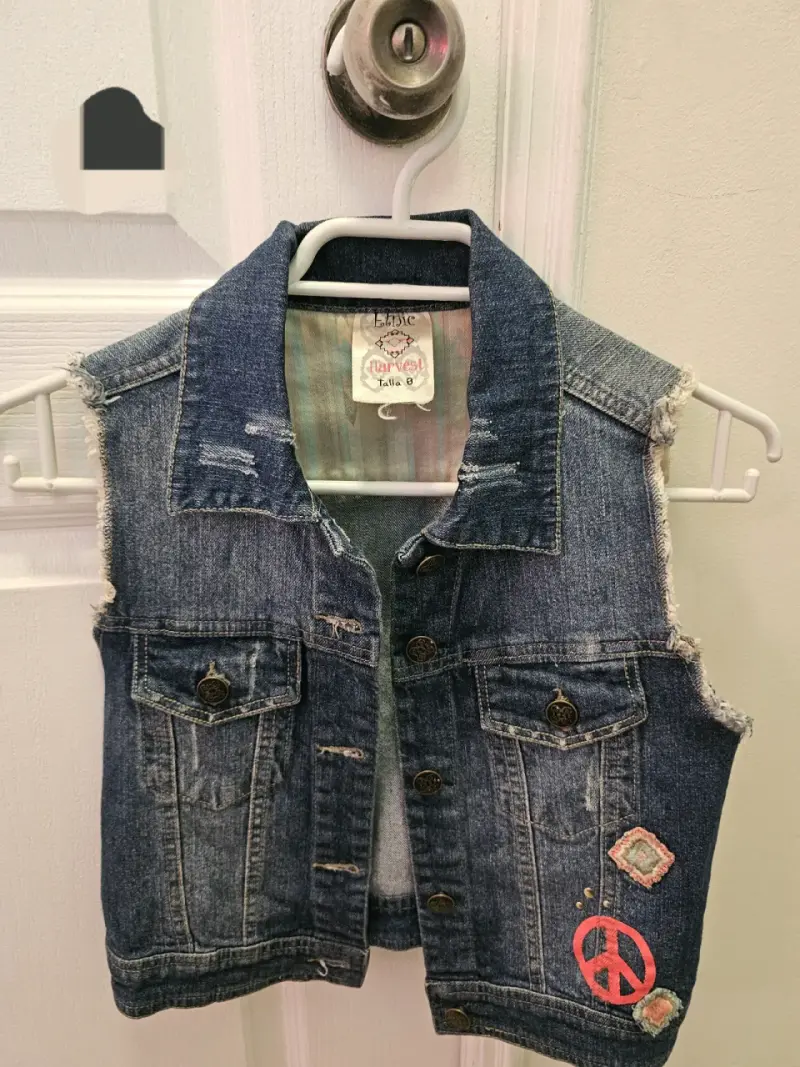 Chaqueta sin manga talla 8