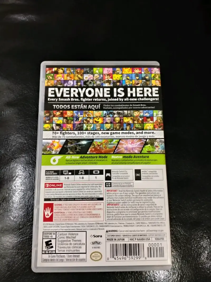 Juego Super Smash Bros Ultimate - 2