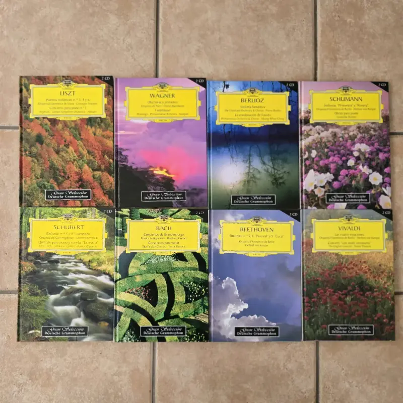 Musica clasica Deutsche Grammophon 14 libros y CDs - 2