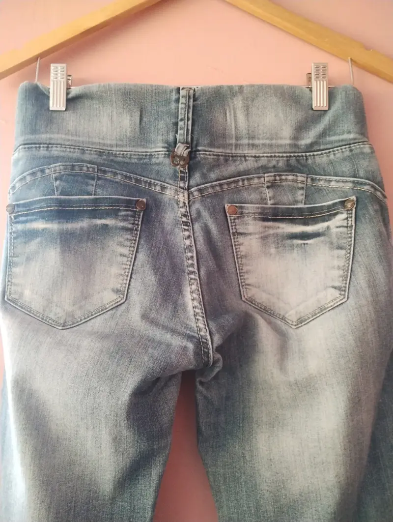 Jeans ajustados azul claro - 3