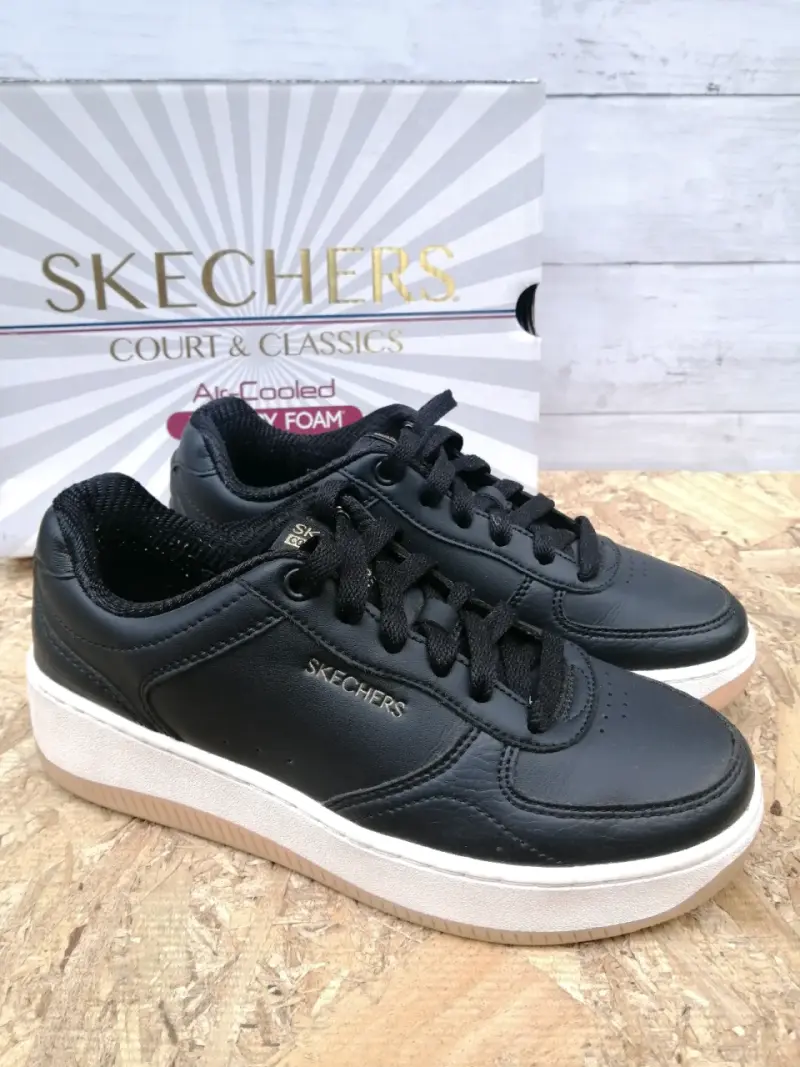 Zapatillas negras Skechers - 1