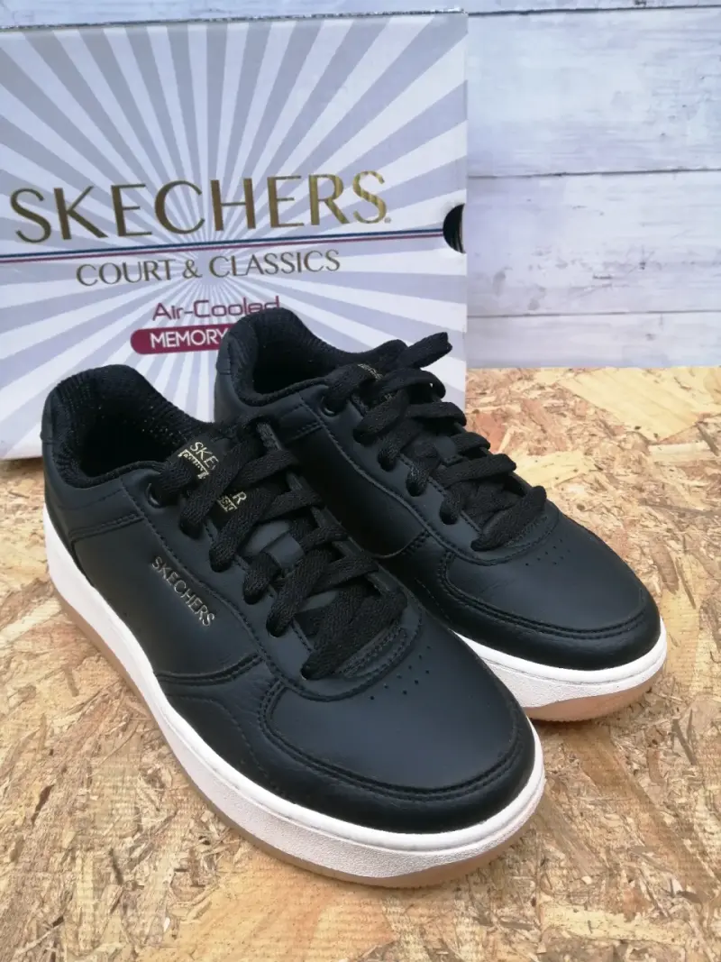 Zapatillas negras Skechers - 2
