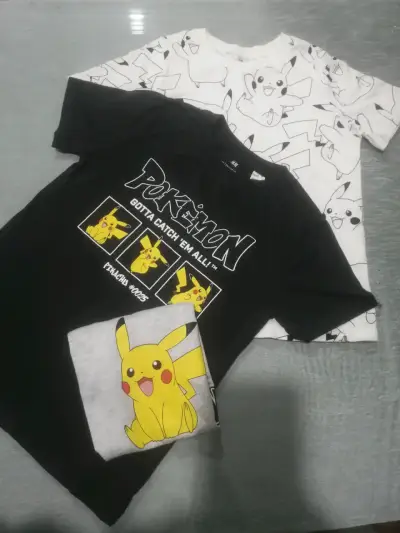 Poleras Pokémon Pikachu - miniatura 2