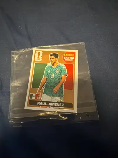 extra Sticker bronce  FIFA Raúl Jiménez - miniatura 1
