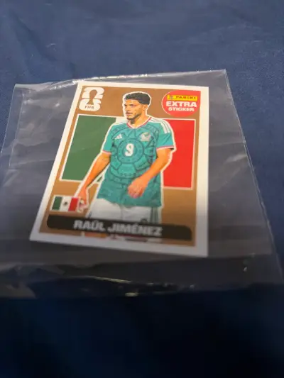 extra Sticker bronce  FIFA Raúl Jiménez - miniatura 2