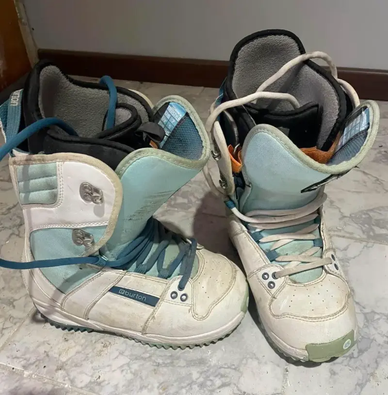 Botas snowboard Burton blancas