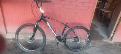 Bicicleta de montaña Bianchi negra - miniatura 1