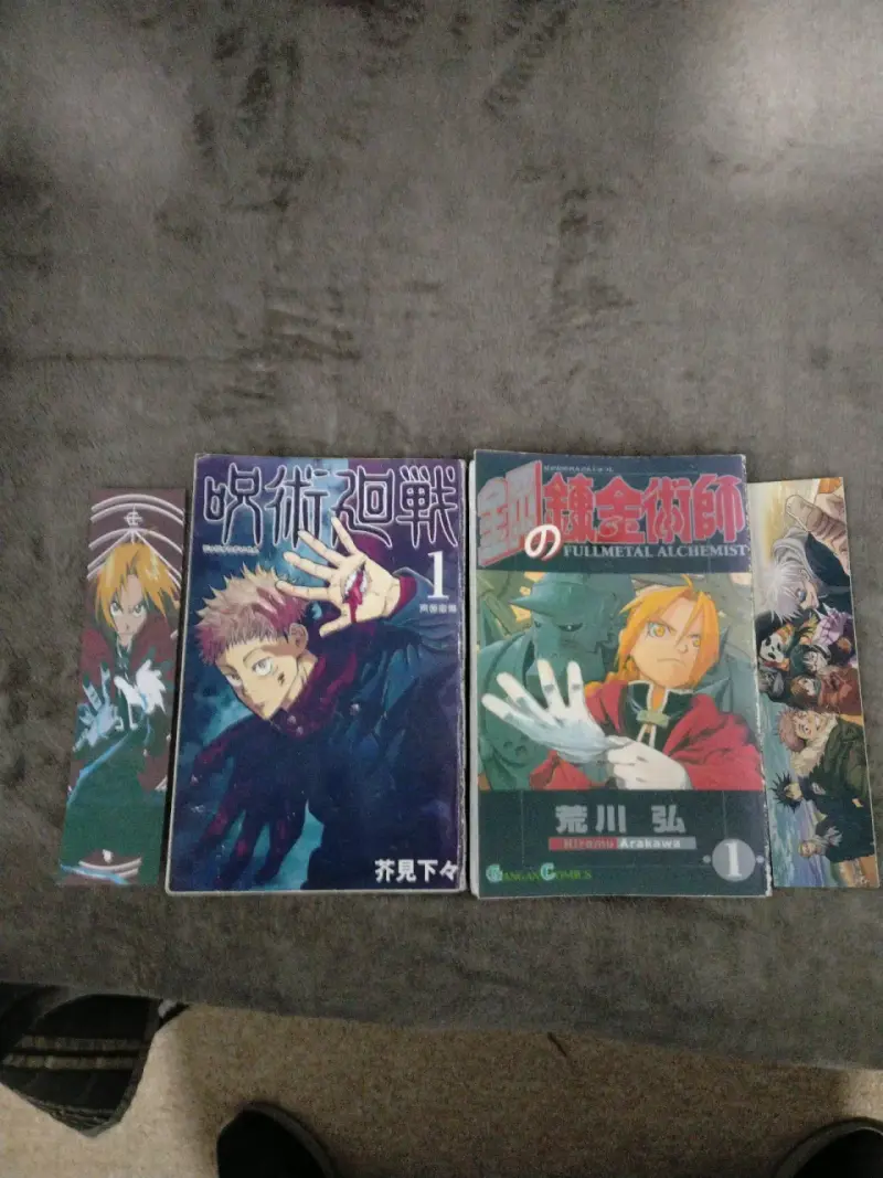 Mangas Jujutsu Kaisen y Fullmetal Alchemist pirata