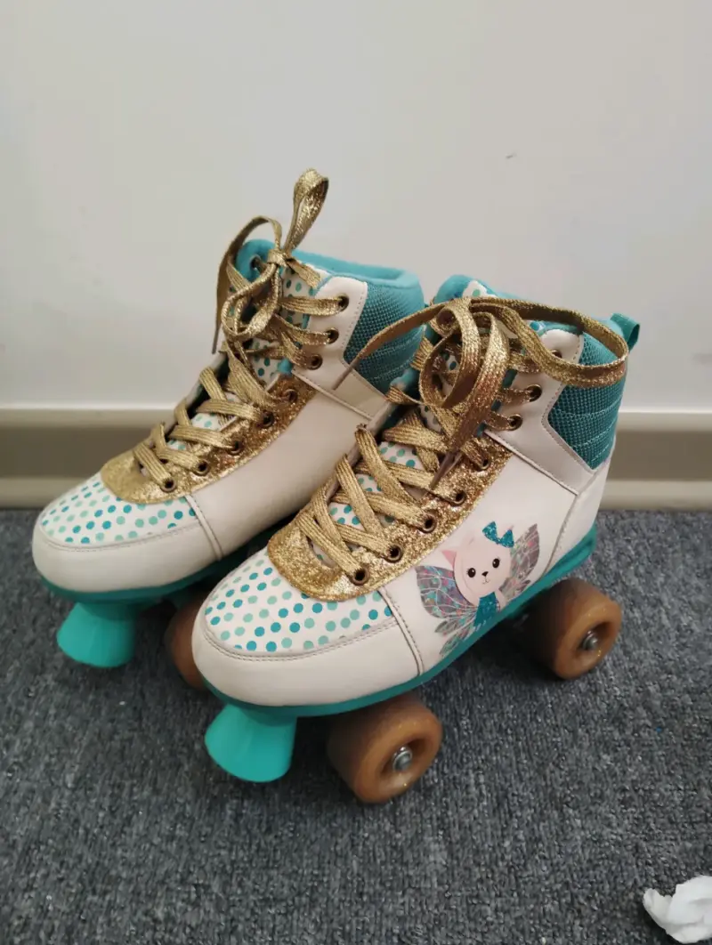 Patines retro con diseño de gato n°36 - 1