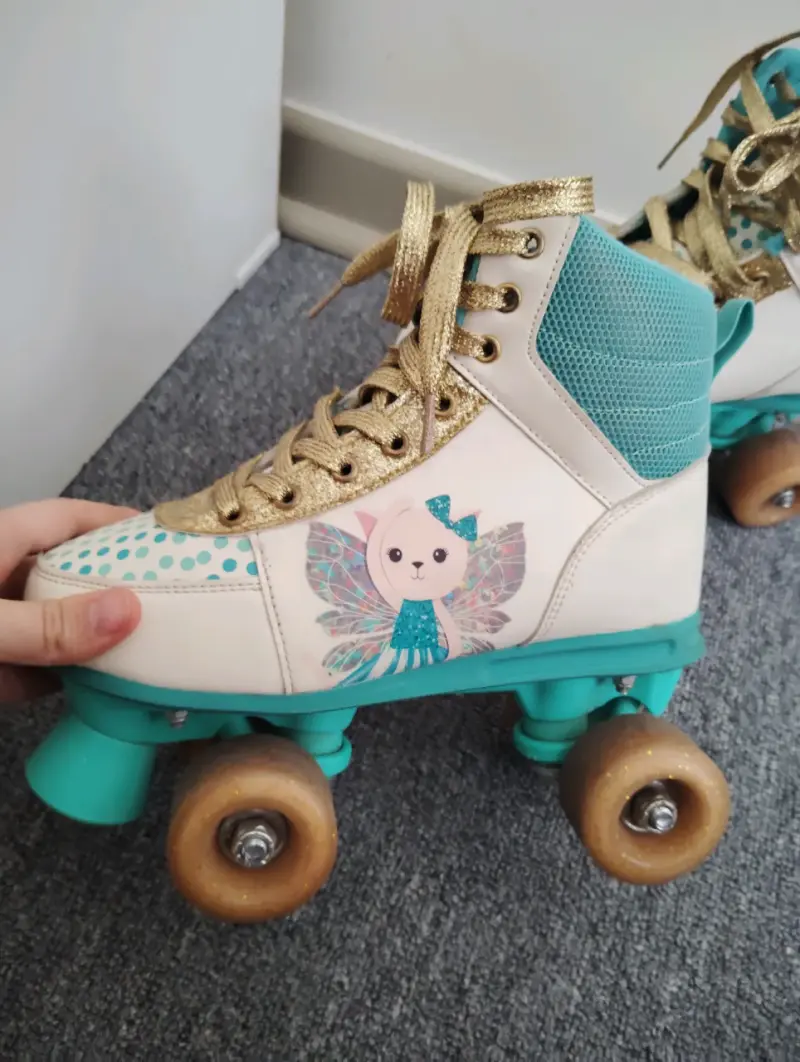 Patines retro con diseño de gato n°36 - 2
