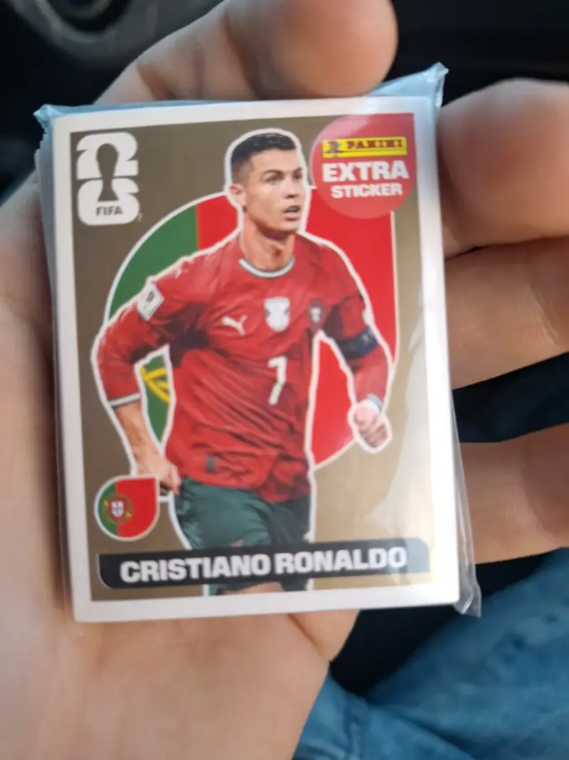 Lámina extra Panini Cristiano Ronaldo