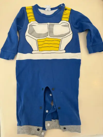 Enterito para bebé Vegeta azul - miniatura 1