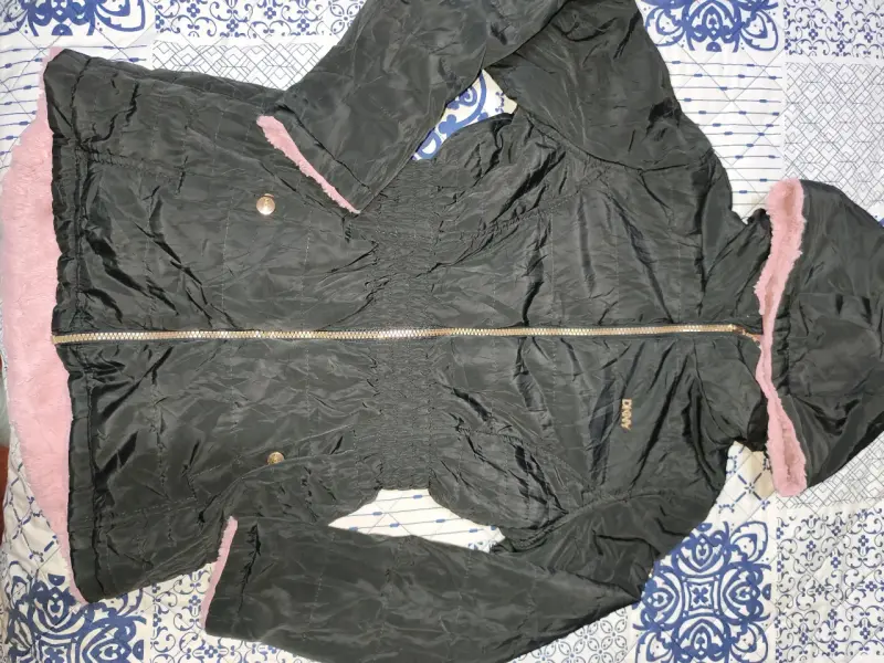 Chaqueta negra/Rosa reversible - 2