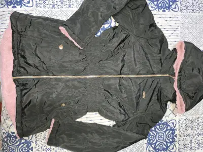 Chaqueta negra/Rosa reversible - miniatura 2