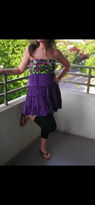Vestido strapless talla estándar - miniatura 1