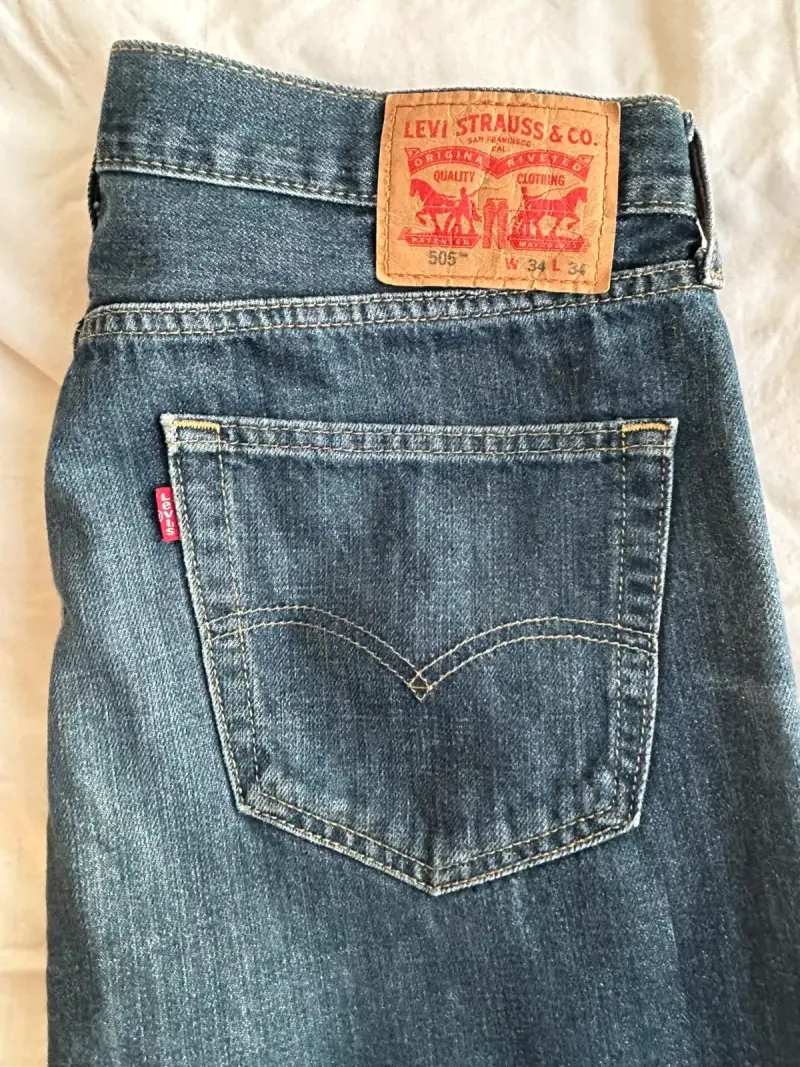 Jeans azules clásicos levis - 2