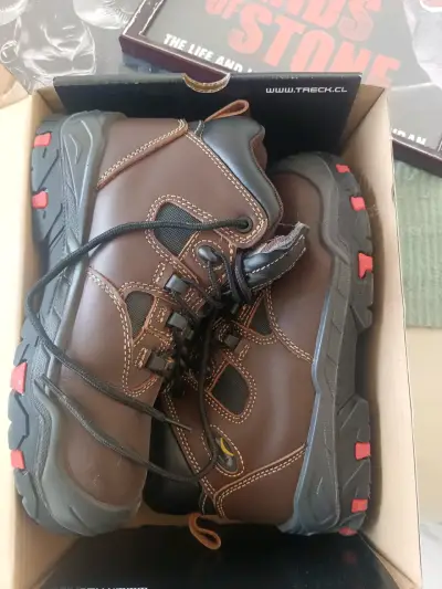 Botas de seguridad marrones Treck talla 39 - miniatura 1