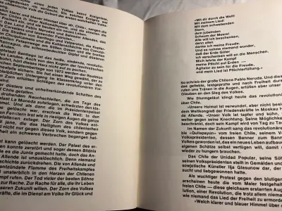 Libro 'Le chant du Chili', Víctor Jara, A. Parra - miniatura 6