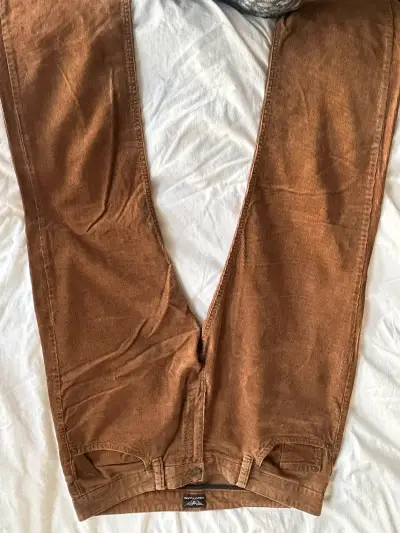 Pantalones de pana marrón - miniatura 2