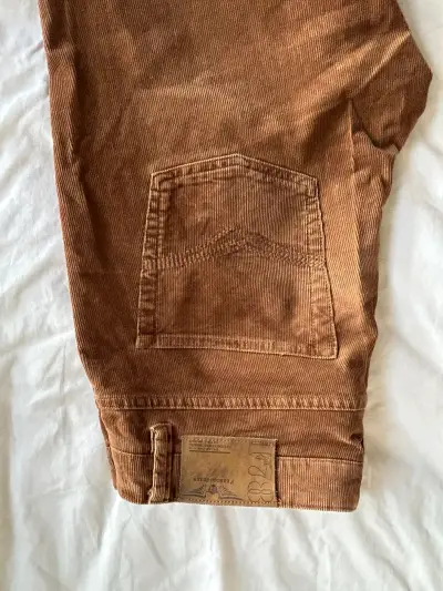 Pantalones de pana marrón - miniatura 4