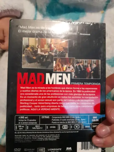 Set de DVD Mad Men Temporada 2 y temporada 1 - miniatura 3
