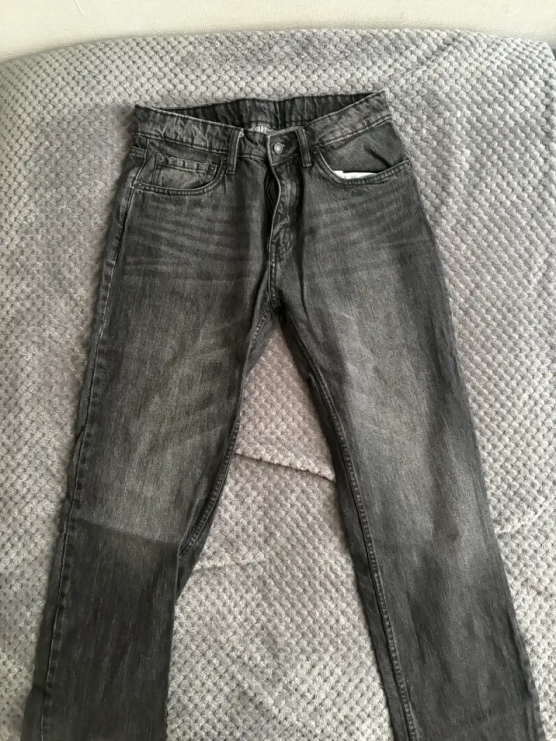 Jeans gris desgastado - 3