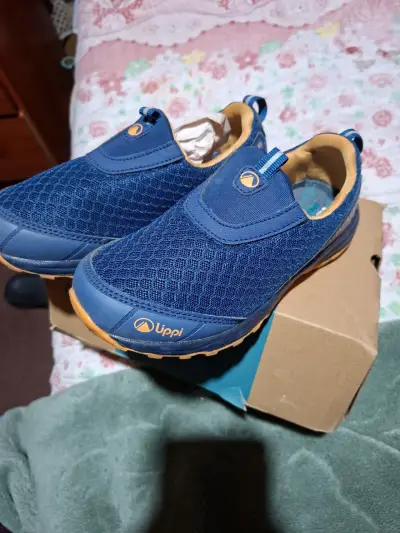 Zapatillas niño azul naranjo - miniatura 3