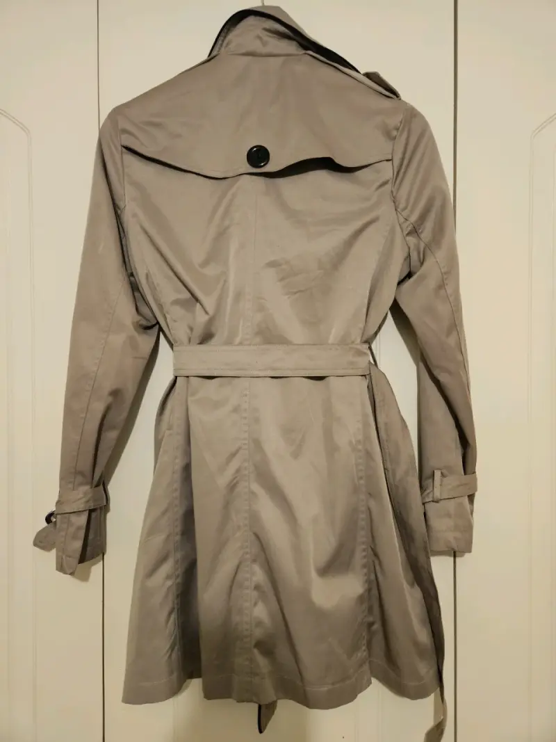 Abrigo trench beige - 2
