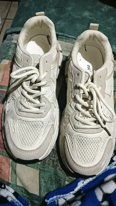 Zapatillas deportivas blancas tipo NB, talla 39 - miniatura 1