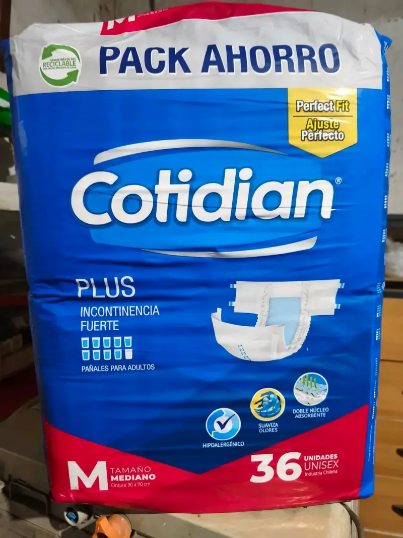 Pañales para adultos Cotidian Plus - 1