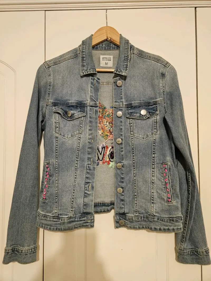 Chaqueta mezclilla básica Opposite