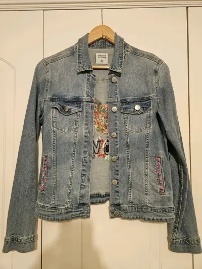 Chaqueta mezclilla básica Opposite - miniatura 1