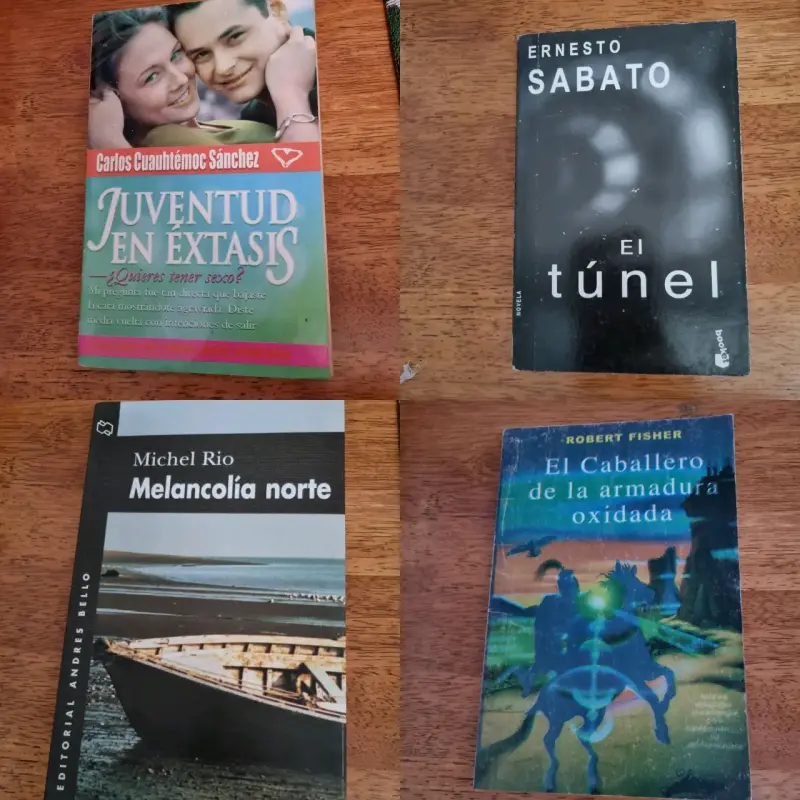 Colección de 4 libros variados - 2