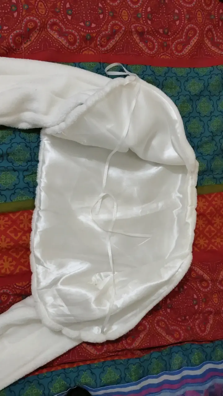 Bolero blanco con cintas - 2