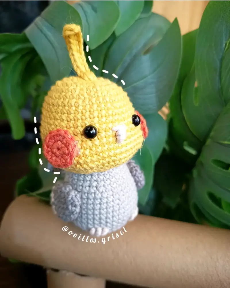 Amigurumi Ninfa (ave) - 1