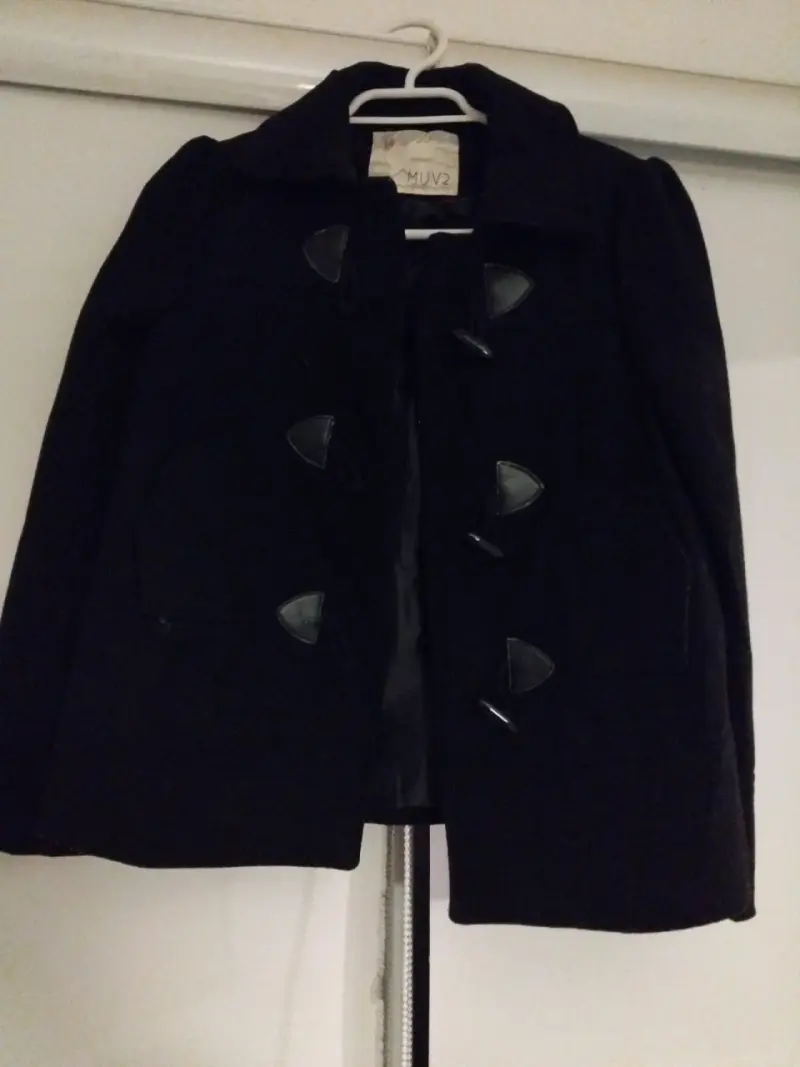 Cardigan gris con diseño geométrico y - 6