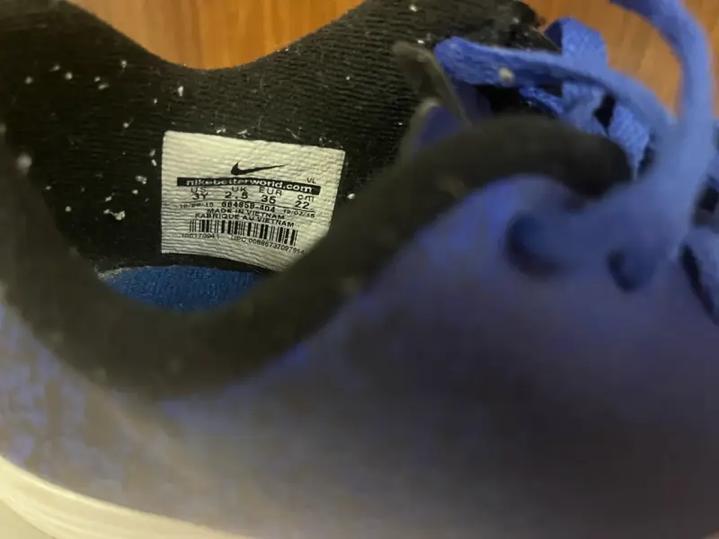 Zapato deportivo azul Nike - 3