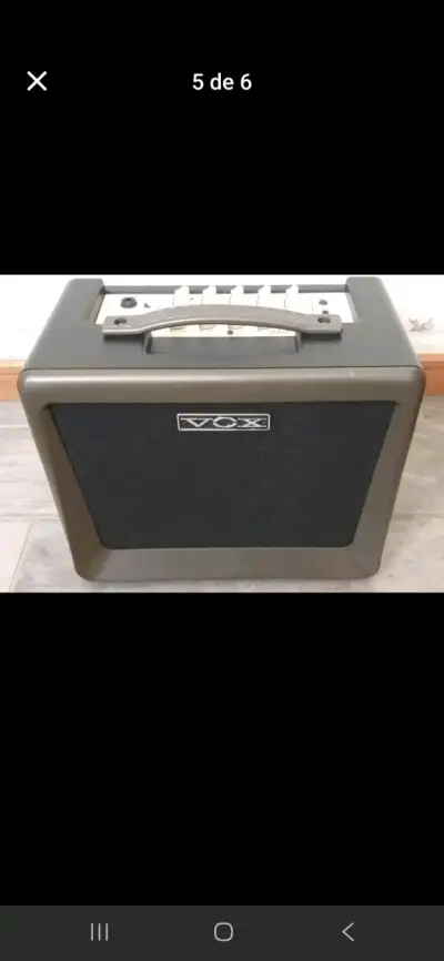 Amplificador VOX con micrófono Shure - miniatura 3