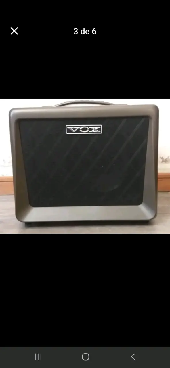 Amplificador VOX con micrófono Shure - 4