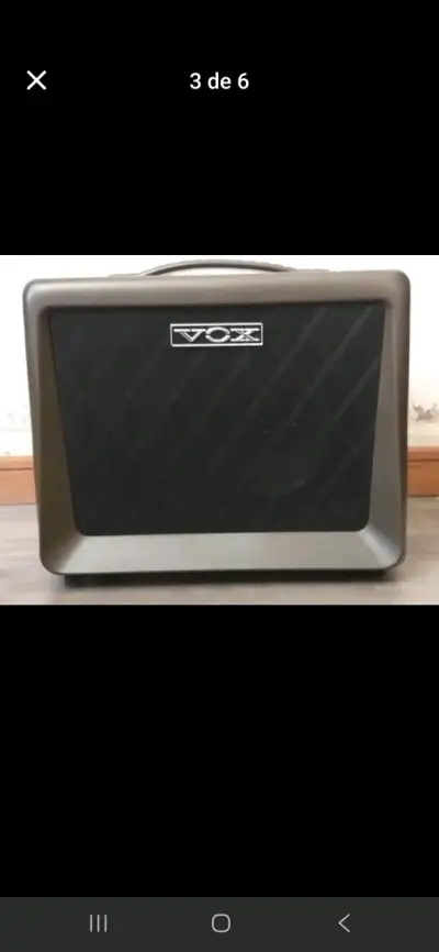 Amplificador VOX con micrófono Shure - miniatura 4