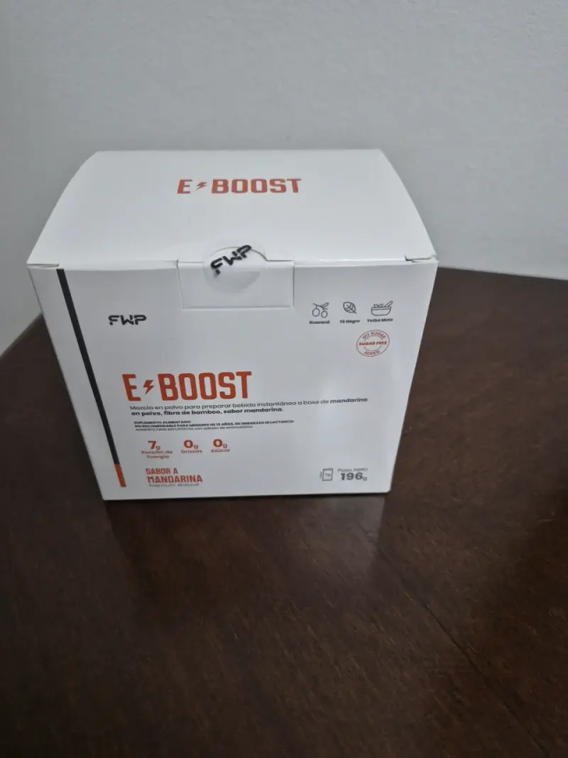 Bebida en polvo E-Boost Mandarina