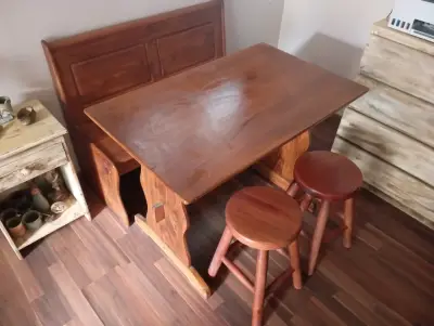 Juego de comedor de madera - miniatura 1