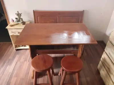 Juego de comedor de madera - miniatura 3