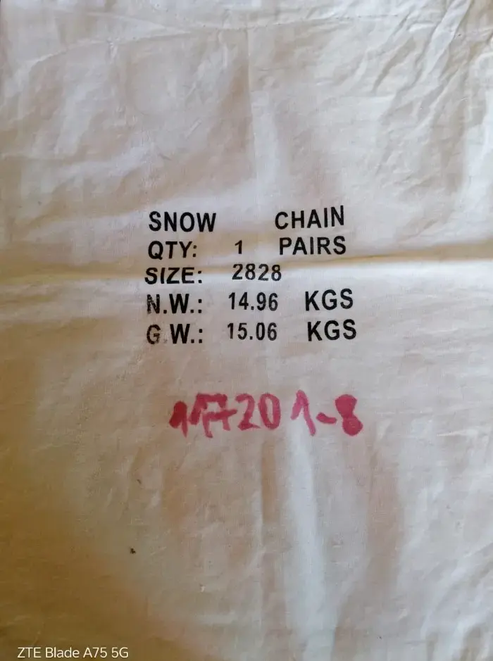 Cadenas para nieve Saga 2828CAM - 2