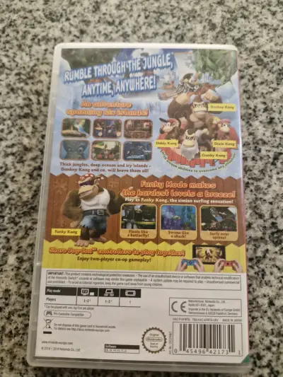 Donkey Kong Country Tropical Freeze Switch - miniatura 2