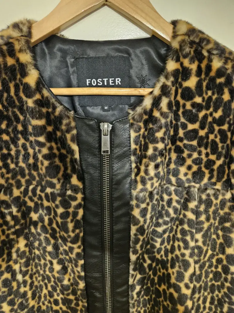 Abrigo animal print Foster - 2