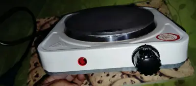 Cocina eléctrica portátil blanca - miniatura 2